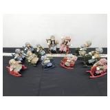 Decorative Dolls on Chairs & Rocking Horses