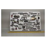 Auto chrome logos/badges
