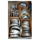 Lrg lot Assorted hubcaps