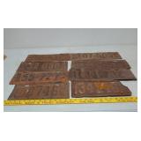 1918-30 WIS license plates