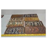 1930s WI license plates