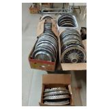 Lrg lot modern hubcaps