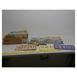 Approx 50 US license plates