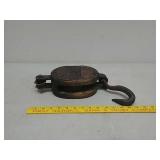 Wood and Iron pulley