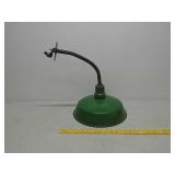 Porcelain gas station lamp 14"