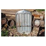 Model A/T radiator cover display