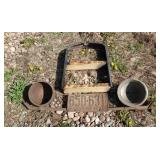Model A/T radiator shelf & headlight mount art