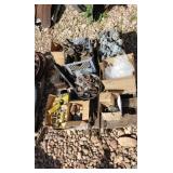 Pallet of car parts