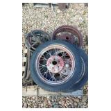 Pallet Model A/T rims tires steering wheels