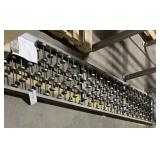 Rolling conveyor section