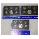 3 Proof sets 1968,1969,1968