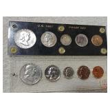 2 proof sets 1956 & 1957
