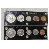 2 proof sets 1958 & 1959