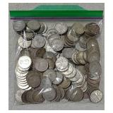 2.4lbs. Canadian quarters 1909---1968
