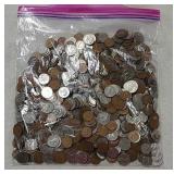 6lbs. Canadian coins