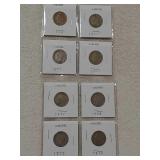 8 Liberty head Nickles
