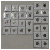 28 Buffalo nickels