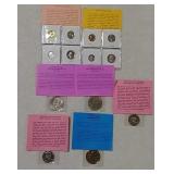 Proof sets, Ike dollars, & half dollars