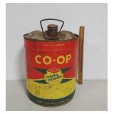 Co-op 5 gallon oil can