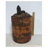 Standard 5 gallon oil can
