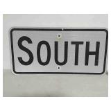 SS South sign