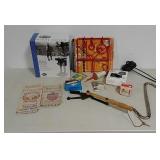 Shot bags, target, boot dryer, and more