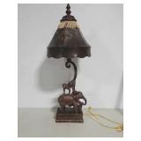 Elephant/monkey lamp