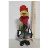 Blow glass clown