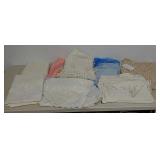 Embroidered bed covers& tablecloth/napkin sets