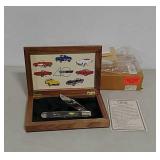 Case XX Corvette 40th anniv. knife w/ case