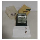Paymaster check writing machine w/ keys & covers