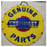 Genuwine Chevrolet parts sign art