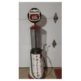 Philip 66 visible gas pump art