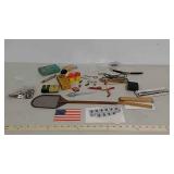 Advertising peices, stamps and more