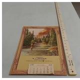 Advertising calander 1942 complete