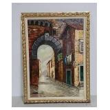 Framed Osso paint print