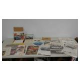 Automotive paper memorabilia & calanders