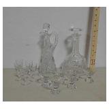 2 Decanters sets