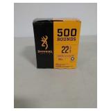 22 LR Browning 500 rounds ammo