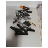 Pocket knives, scissors, lights, and more