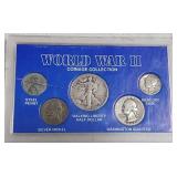 World War II coin collection 1944
