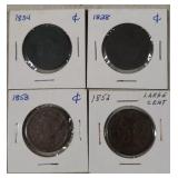 For large one cent pennies