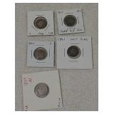 5 half dimes
