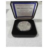 2000 Millennium Eagle .999 silver coin