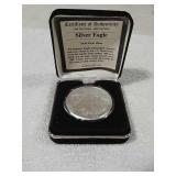 1999 Silver Eagle coin .999 silver