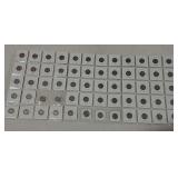 60 Buffalo Nickels 1915--1938