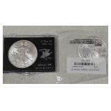 2 Silver eagles 1997, 2006