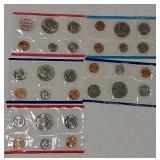 Proof sets 1972,1987,1989,1988