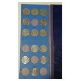 12 Eisenhower dollars 1971--1977