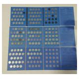 138 Jefferson nickels 1938--1991